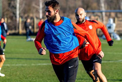 Panagiotis Tachtsidis a revenit la antrenamentele celor de la CFR/ FOTO Facebook @Fotbal Club CFR 1907 CLUJ