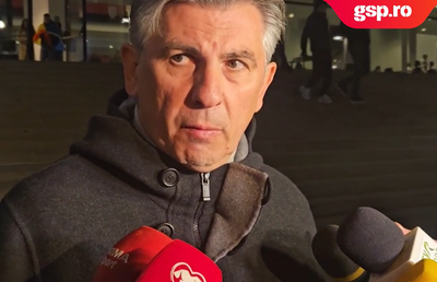Ionuț Lupescu nu a mai așteptat finalul meciului și nu și-a ascuns dezamăgirea la ieșirea din stadion