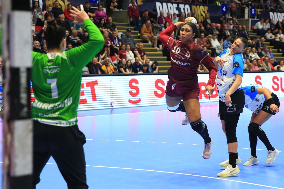 Rapid - CSM București, turul „dublei” pentru sferturile Ligii Campionilor