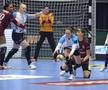 Calificare ca rezolvată! 10 goluri diferență în turul Rapid - CSM București, derby-ul 100% românesc pentru sferturile Ligii Campionilor