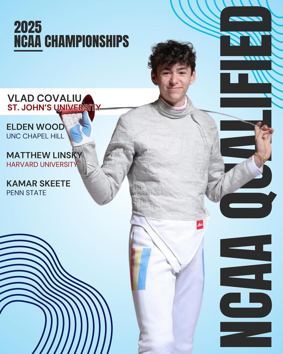 Performanță de excepție pentru sabrerii români din State » Radu Nițu - vicecampion NCAA, Vlad Covaliu - locul al treilea