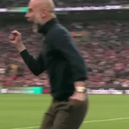 Pep Guardiola, reacție nemaivăzută la golul lui Manchester City // FOTO: X
