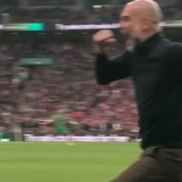 Pep Guardiola, reacție nemaivăzută la golul lui Manchester City // FOTO: X