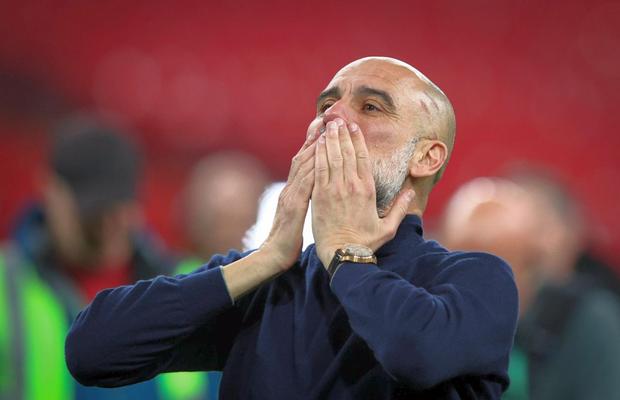 Pep Guardiola, epuizat după triumful din Cupa Ligii Angliei: „Ne-au sufocat, o echipă aproape imbatabilă”
