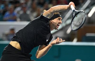 Alexander Zverev, statistică fantastică la Miami Open