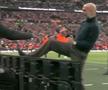 Pep Guardiola, reacție nemaivăzută la golul lui Manchester City // FOTO: X