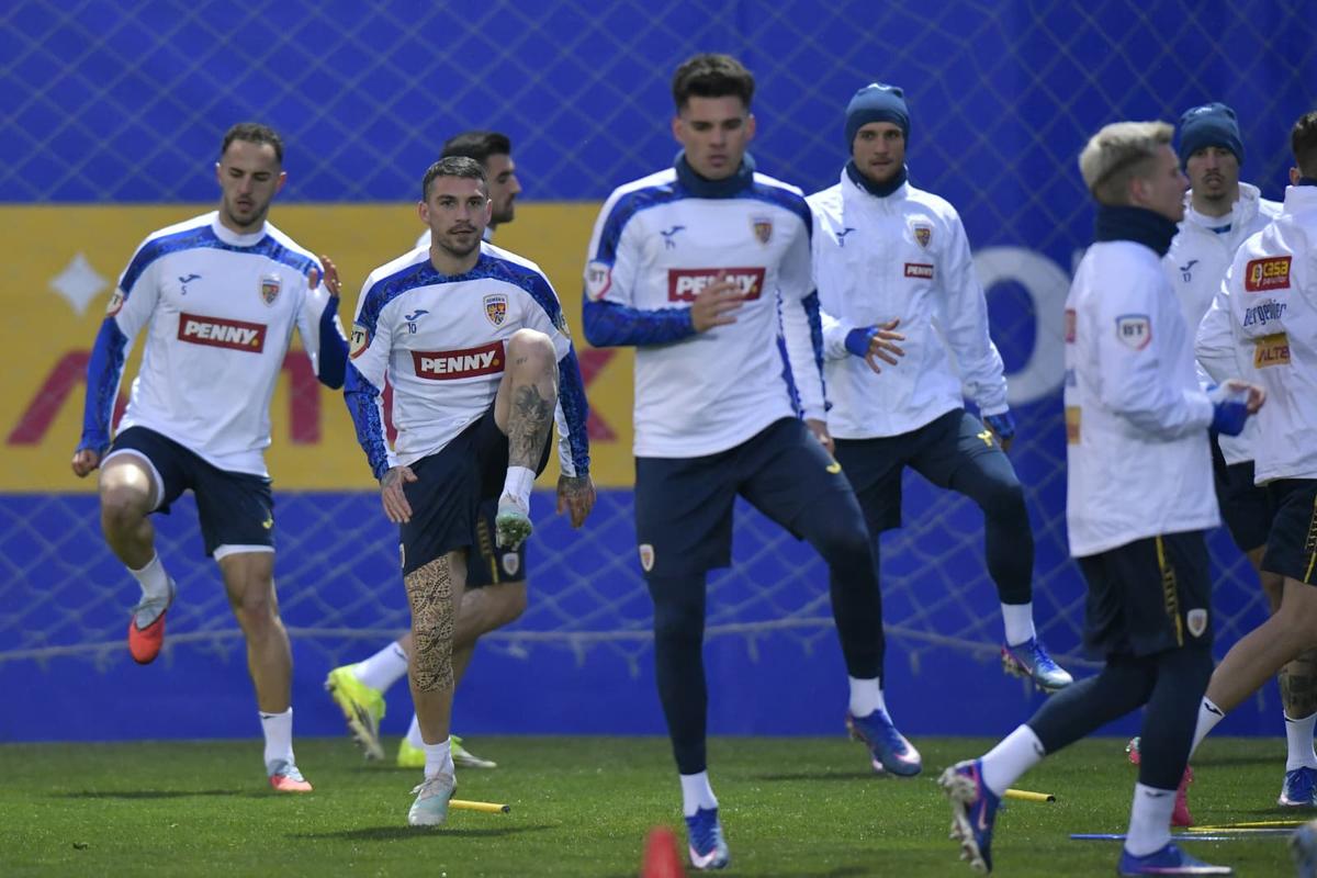 Primul antrenament al naționalei înainte de Turcia - România // foto: Cristi Preda (GSP.ro)