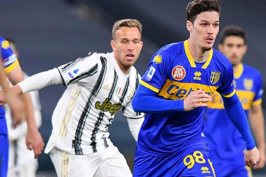 Dennis Man a bifat 81 de minute în meciul cu Juventus. Sursă foto: Twitter Parma