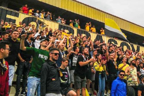 Suporteri SR Brașov // foto: Facebook @ SR Brașov