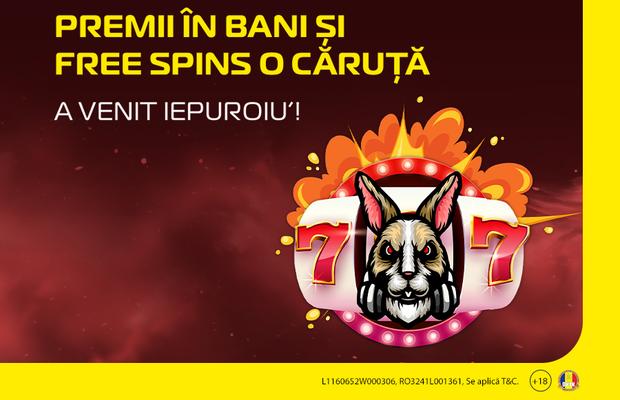 Vine iepuroiu’ de la Casa Pariurilor! Surprize pentru tine, în weekendul de Paște