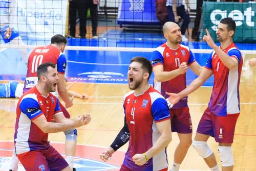 Steaua s-a calificat în finala Campionatului Național de volei masculin
Foto: facebook/steauabucuresti