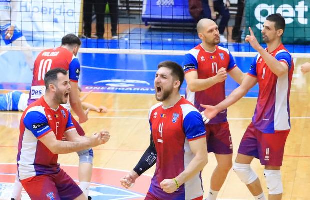 Steaua e în finala Diviziei A1 la volei masculin! » Victorie fără emoții în fața Craiovei + Cu cine va juca pentru trofeu