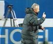 Dan Petrescu, în timp ce părăsea terenul