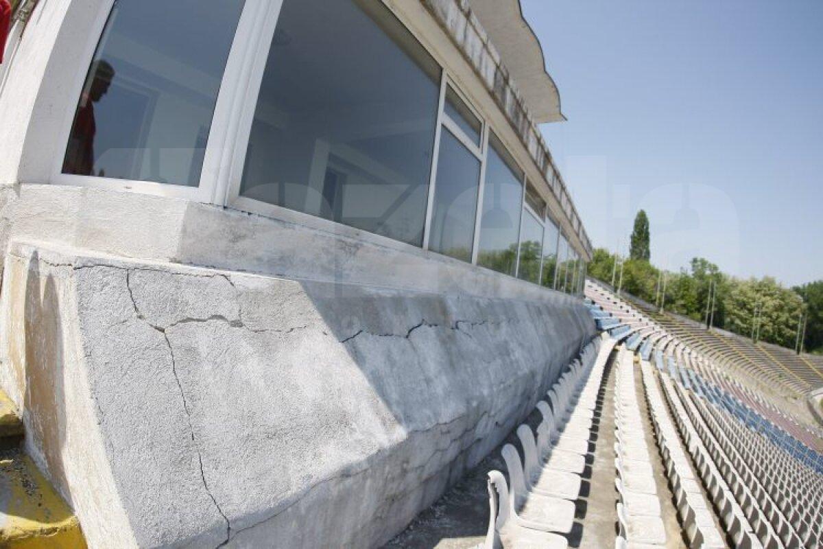 Cum arată acum stadionul Dunărea, pe care va fi amplasată noua arenă din Galați