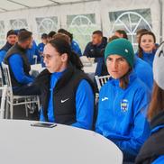 Ionela Cozmiuc la prezentarea lotului pentru CE de la Szeged FOTO Raed Krishan