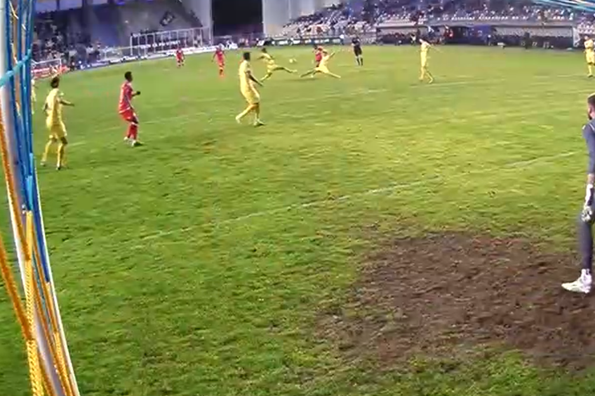Momentul eurogolului semnat de Eric Omondi anulat de VAR / Foto: GSP.ro