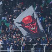 Scenografii Milan - Inter, 22 aprilie. foto: Getty
