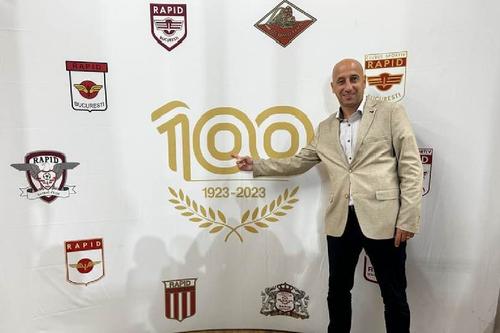 Robert Ilyes e un nume important în istoria modernă a Rapidului / Sursă foto: facebook.com/ilyes.robert