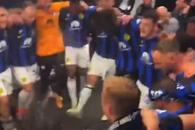 Inter „Made in România” » FABULOS! Noii campioni ai Italiei au sărbătorit în vestiar pe maneaua lui Ionuț Cercel: „Iali-iali-iali”