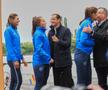 Oficialii COSR și ANS le-au urat succes canotorilor FOTO Raed Krishan