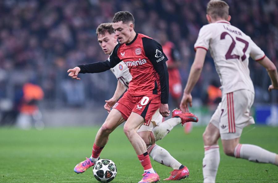 Florian Wirtz, împotriva lui Bayern, în Liga Campionilor / Foto: Imago Florian Wirtz acceptă mai puțini bani decât i-a propus Bayern! » Ce salariu ar putea avea neamțul la Liverpool