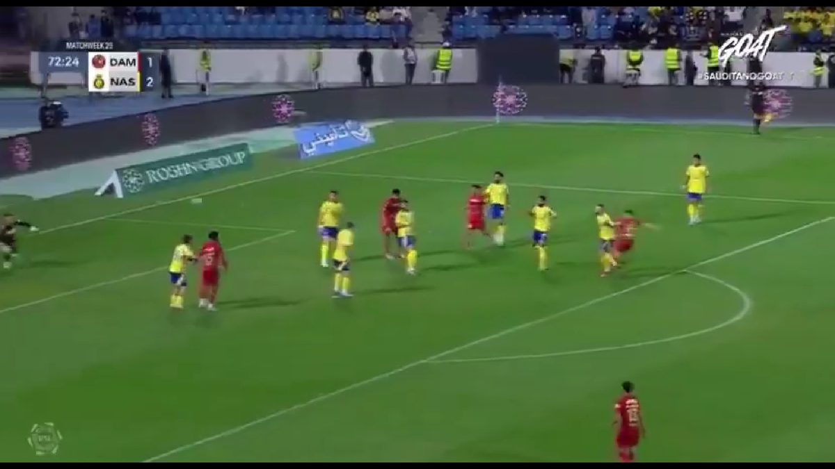 Golul superb marcat de Nicolae Stanciu în Damac - Al Nassr Riyadh