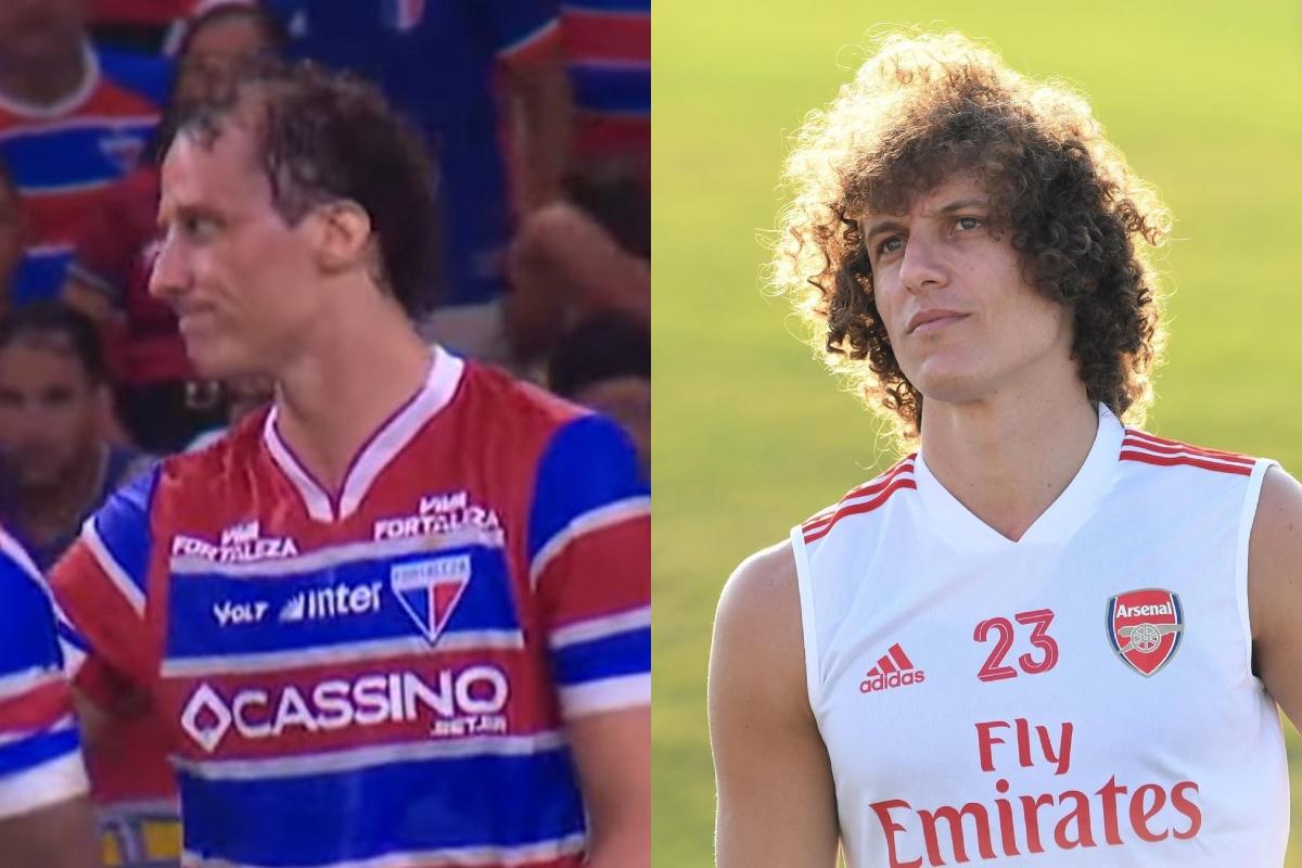 David Luiz, de nerecunoscut. Foto: Instagram