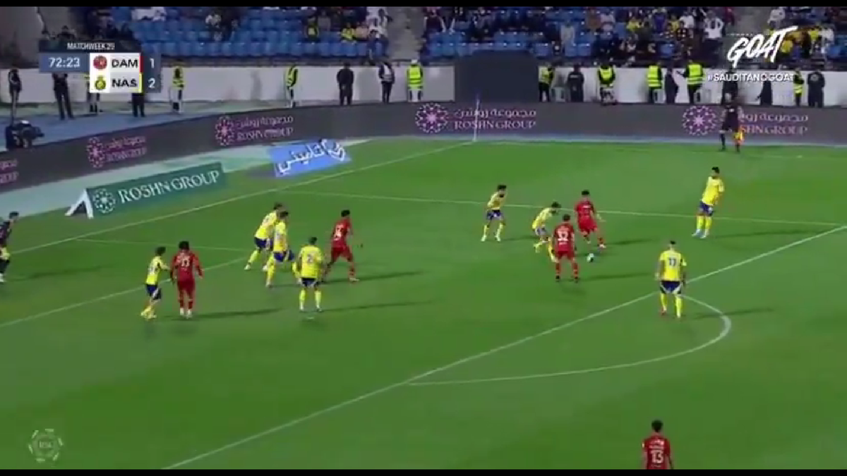 Golul superb marcat de Nicolae Stanciu în Damac - Al Nassr Riyadh