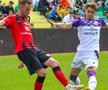 Adriano Manole a debutat pentru „vulturii violeți” în meciul cu Csikszereda / Sursă foto: Facebook@ Fotbal Club Argeș Pitești