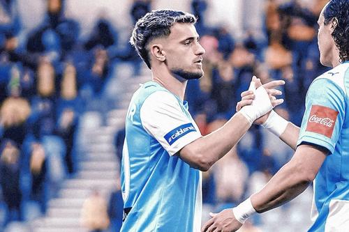 Vlad Dragomir, gol în returul din semifinalele Cupei Ciprului // FOTO: Instagram