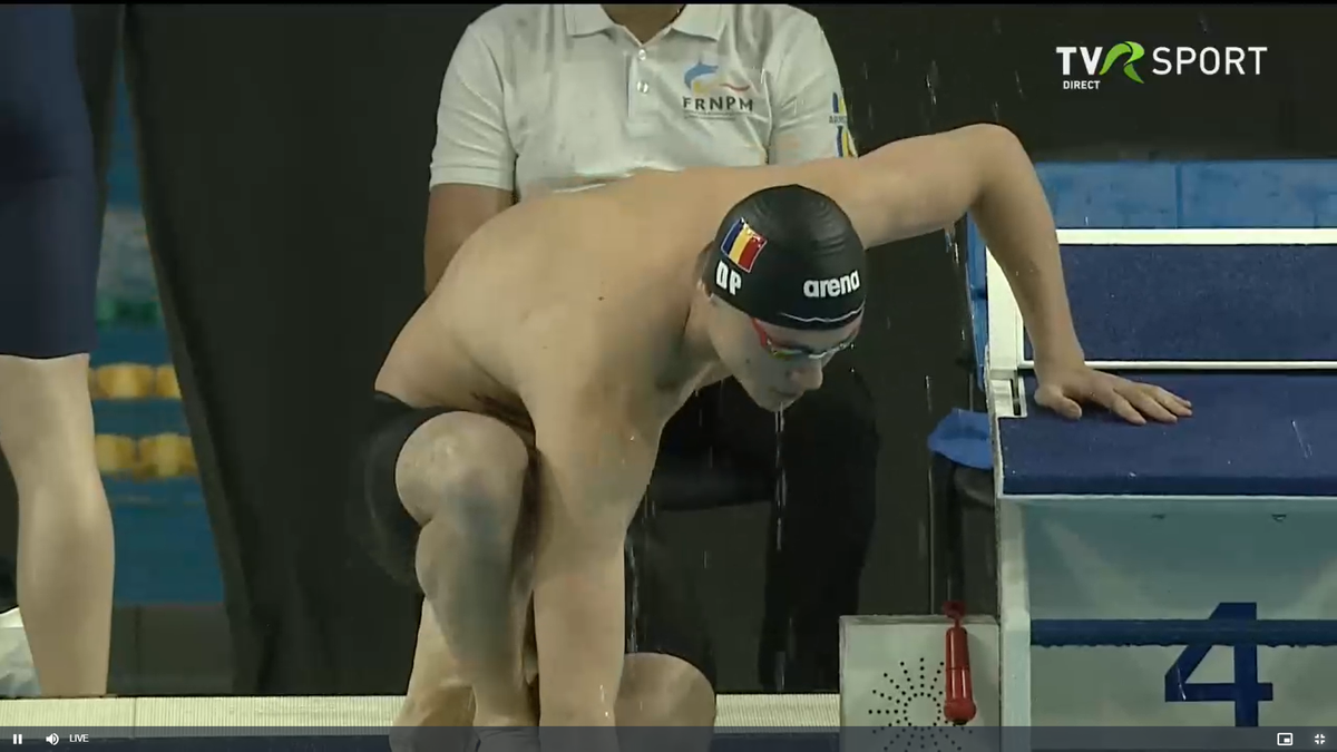 David Popovici, CAMPION național la Otopeni! Prima medalie de aur din 2026