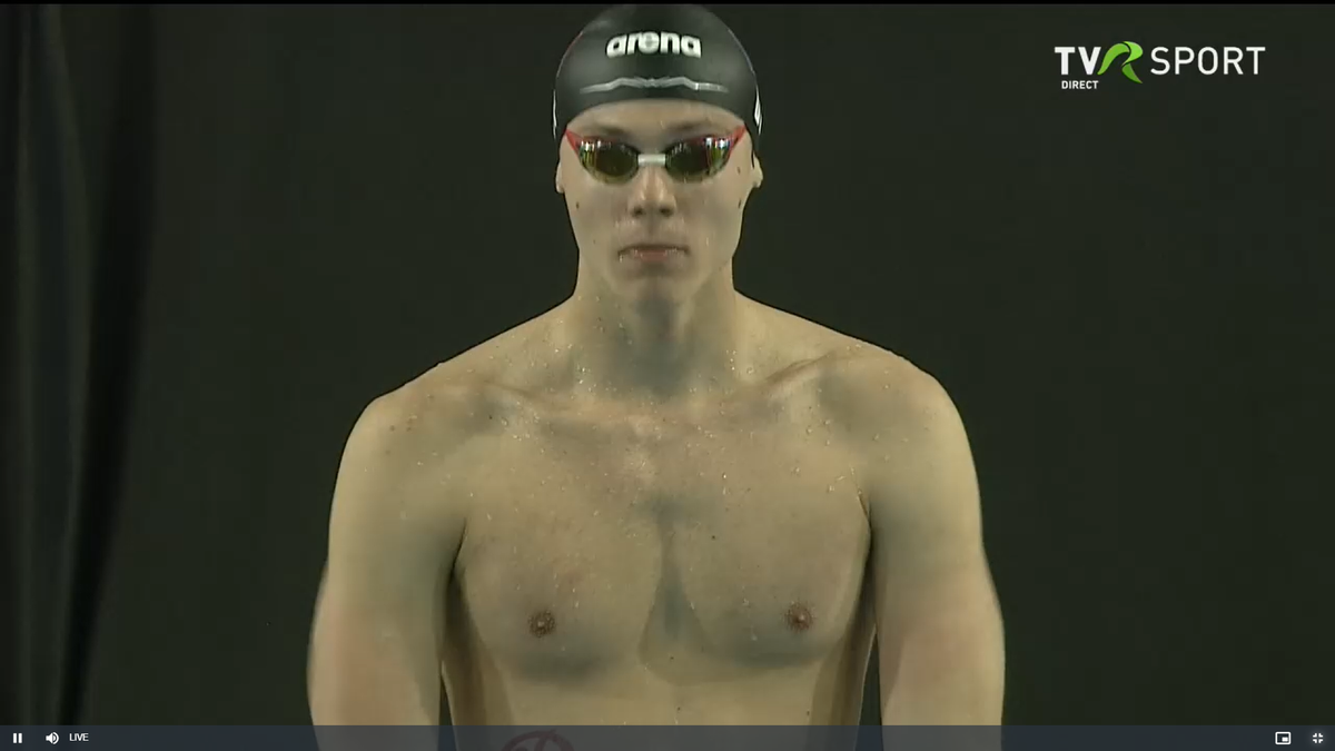 David Popovici, CAMPION național la Otopeni! Prima medalie de aur din 2026