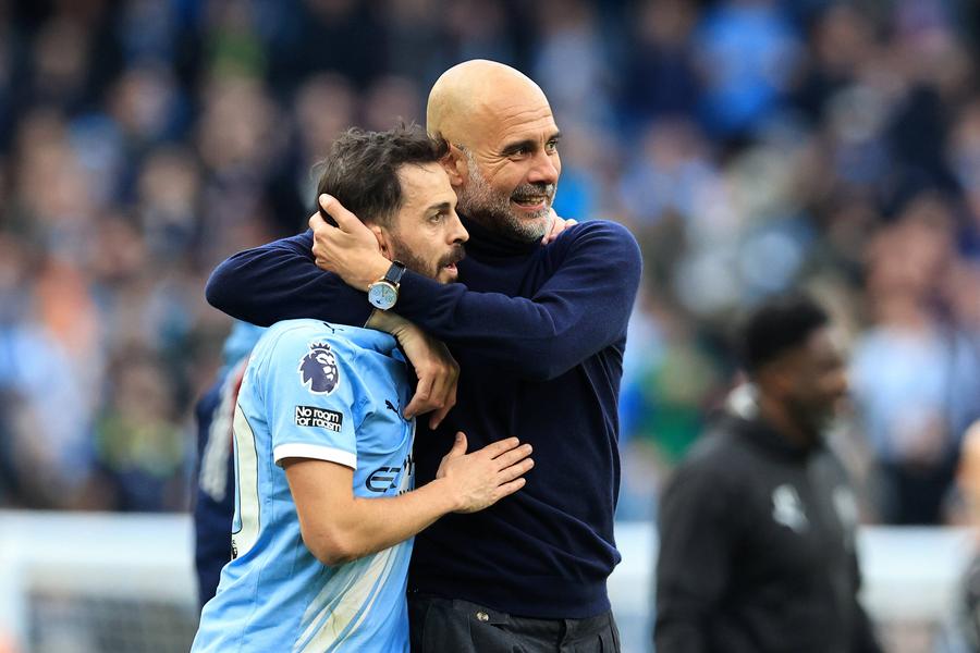 Pep Guardiola, fericit după victoria cu Arsenal / Imago Images Guardiola, despre criticile lui Rooney: „Oamenii pot spune lucruri stupide”