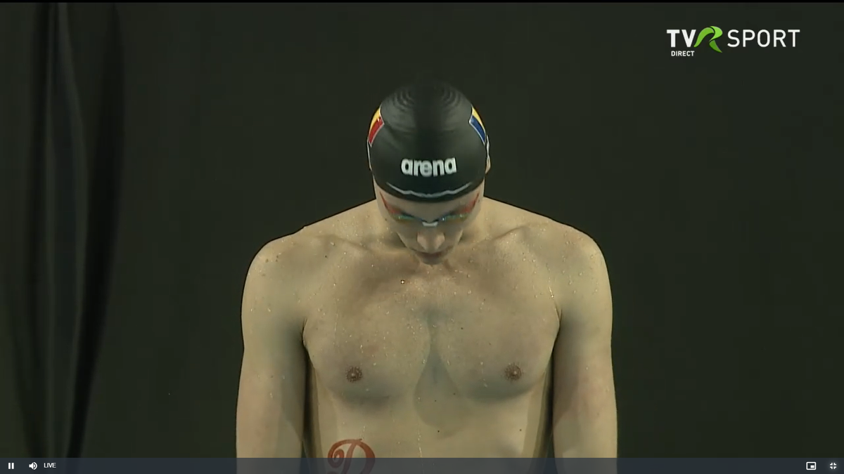 David Popovici, CAMPION național la Otopeni! Prima medalie de aur din 2026