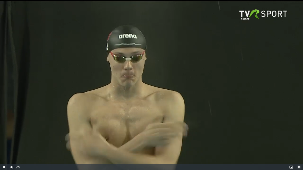 David Popovici, CAMPION național la Otopeni! Prima medalie de aur din 2026