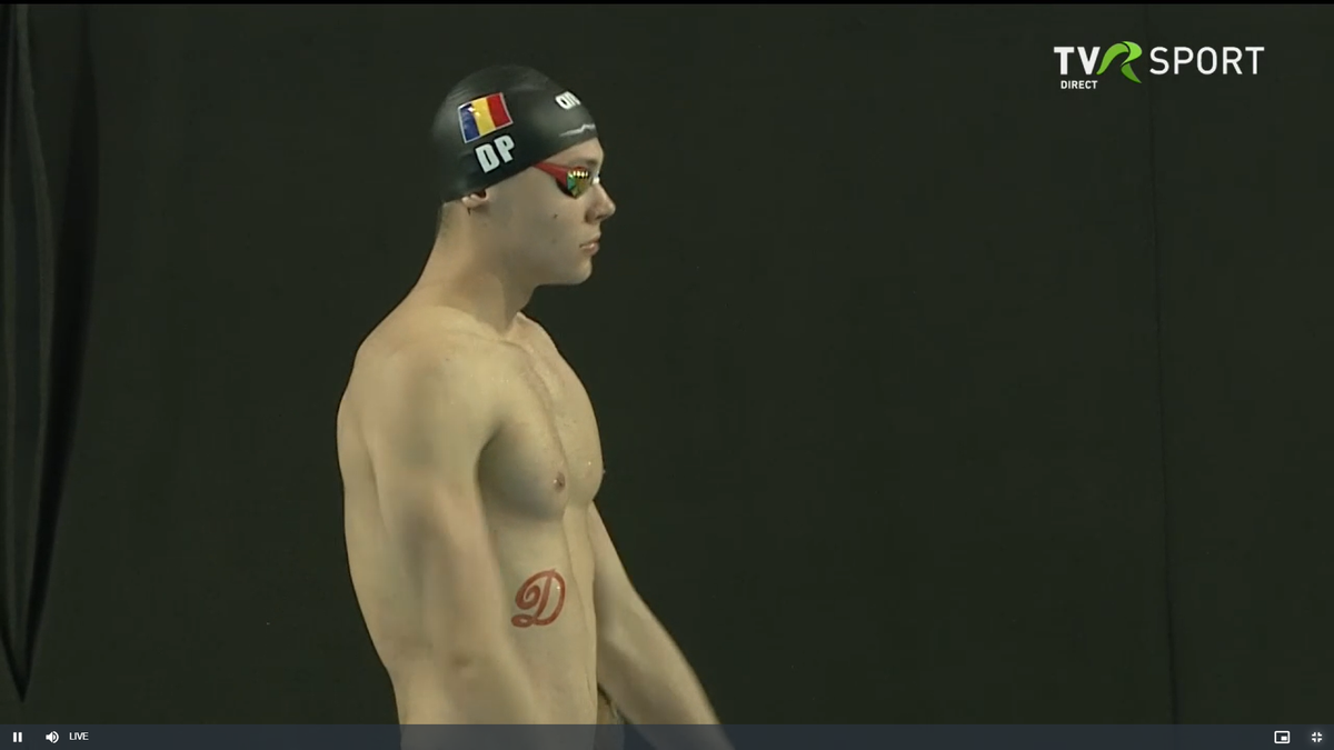 David Popovici, CAMPION național la Otopeni! Prima medalie de aur din 2026