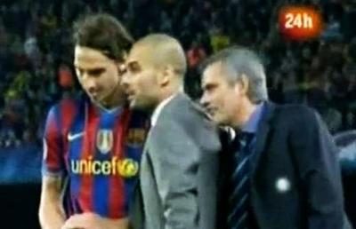 La 10 ani distanță, Jose Mourinho a dezvăluit ce i-a șoptit lui Guardiola la ureche în Barca - Inter