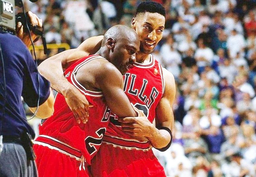 Michael Jordan, Scottie Pippen, Chicago Bulls
