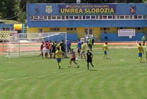 UNIREA SLOBOZIA - COMUNA RECEA 3-0