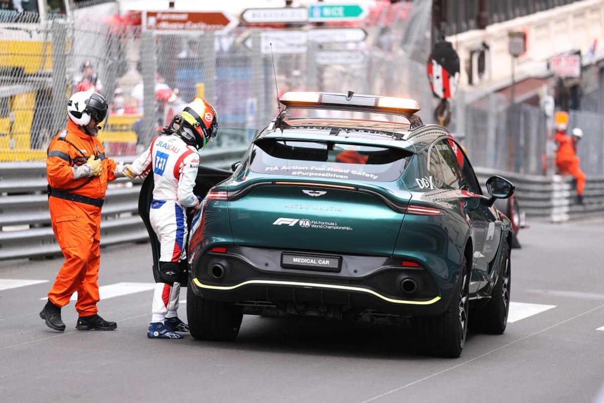 Mick Schumacher, accident Monaco