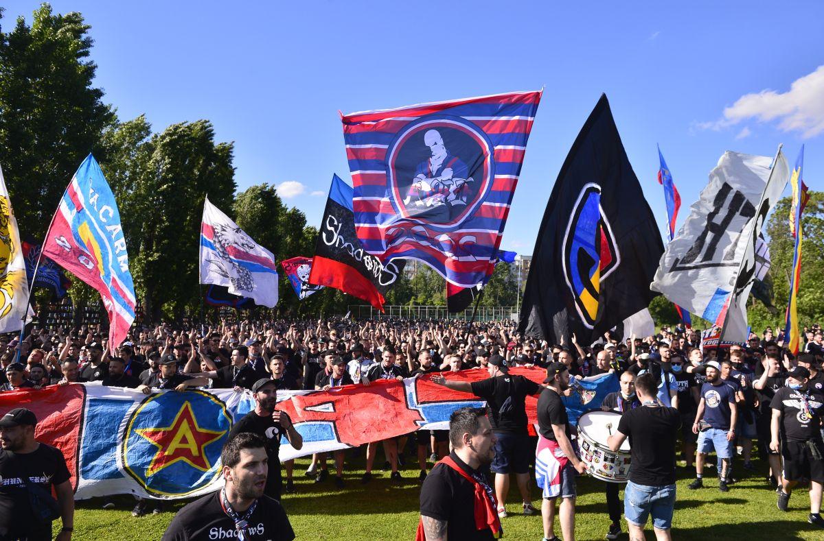 Fani la CSA Steaua - CS Afumați, baraj promovare Liga 2