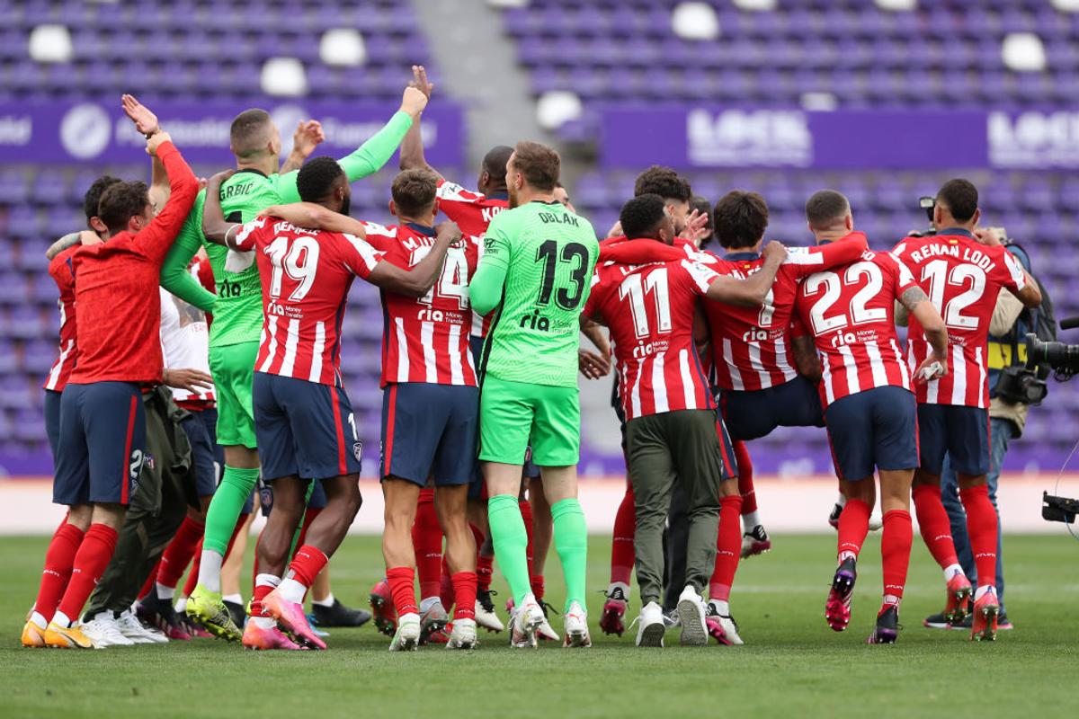 FOTO Atletico Madrid campioana Spaniei / Real Madrid - Villarreal