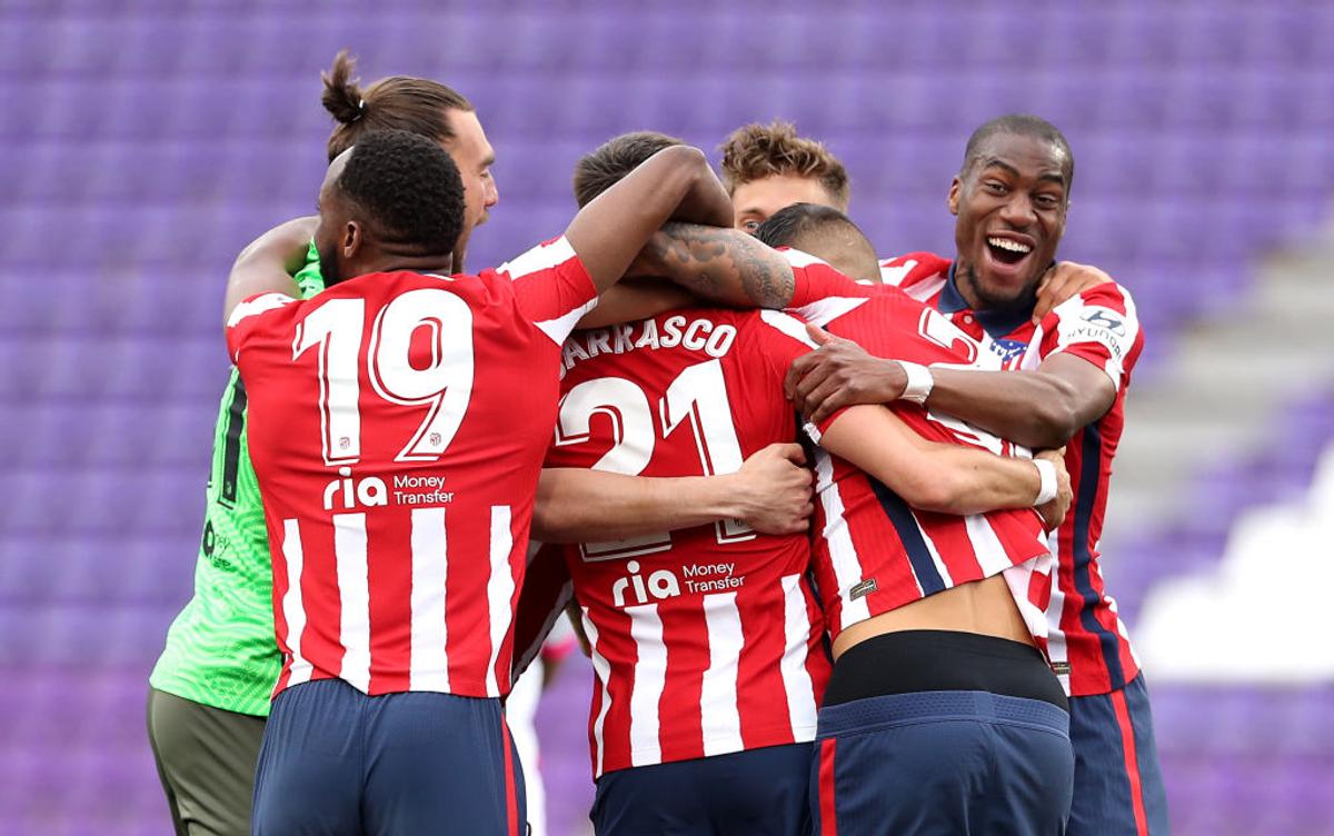 FOTO Atletico Madrid campioana Spaniei / Real Madrid - Villarreal