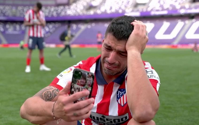 Atletico Madrid a învins-o pe Valladoli, scor 2-1, și a devenit campioana Spaniei pentru a 11-a oară! Luis Suarez (34 de ani) a fost golgeterul trupei lui Simeone și a oferit imagin extrem de emoționante.