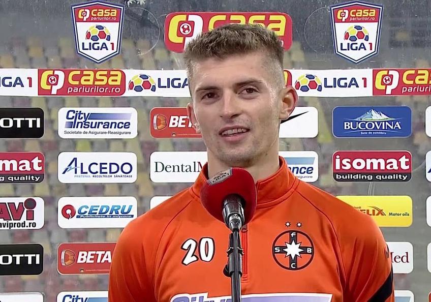 FCSB a învins-o pe CFR Cluj, scor 3-1, în ultima rundă a play-off-ului Ligii 1. Florin Tănase (27 de ani) nu se gândește la plecarea de la echipă.