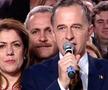 Momentul în care Mircea Geoană își anunță victoria la prezidențialele din 2009