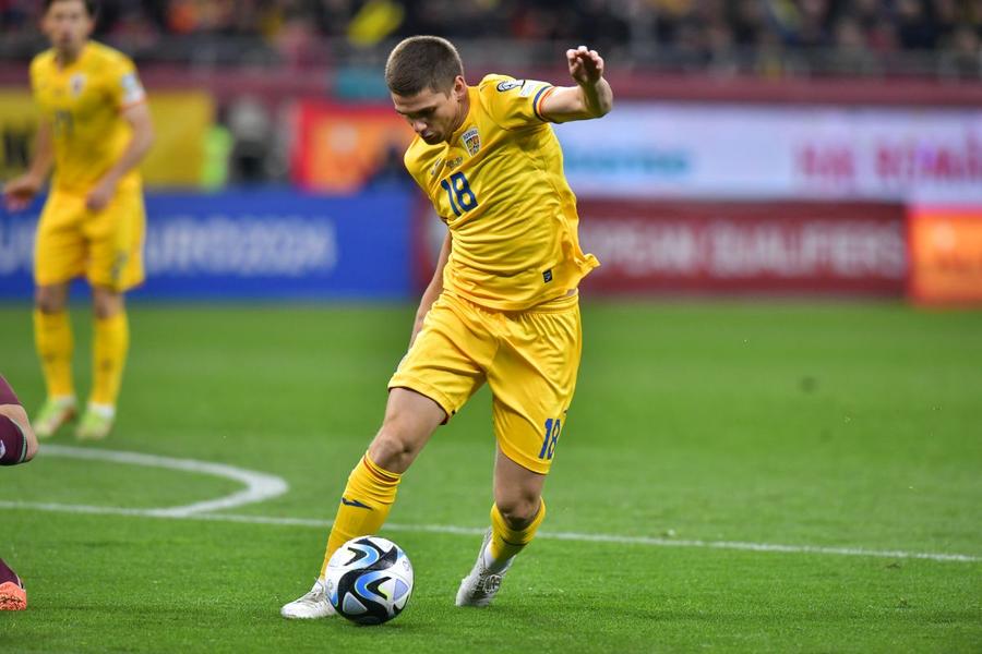 Răzvan Marin, în România - Belarus 2-1/ foto: Cristi Preda (GSP) Probleme mari pentru naționala României » Unul dintre liderii echipei ratează meciurile cu Kosovo și Elveția