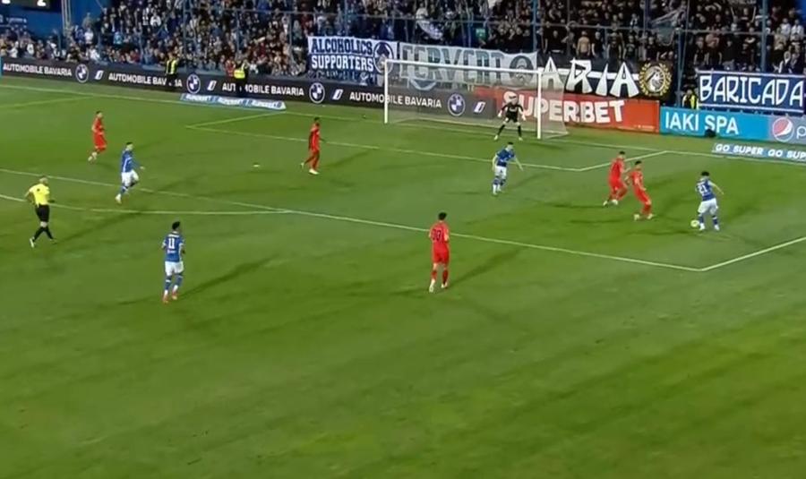 Cadru cu cadru! Cum arată seria de GAFE la golul decisiv din Farul - FCSB: unde se uita Florinel Coman?