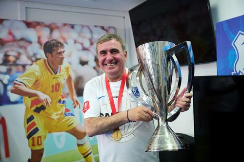 Gică Hagi, managerul Farului, are planuri mari după câștigarea titlului în SuperLiga.