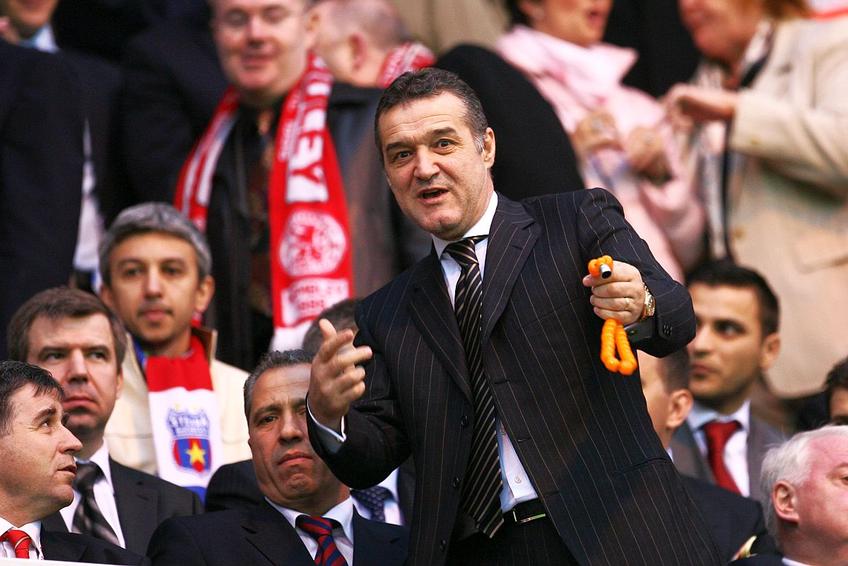 Gigi Becali, în returul cu Middlesbrough / Sursă foto: GSP